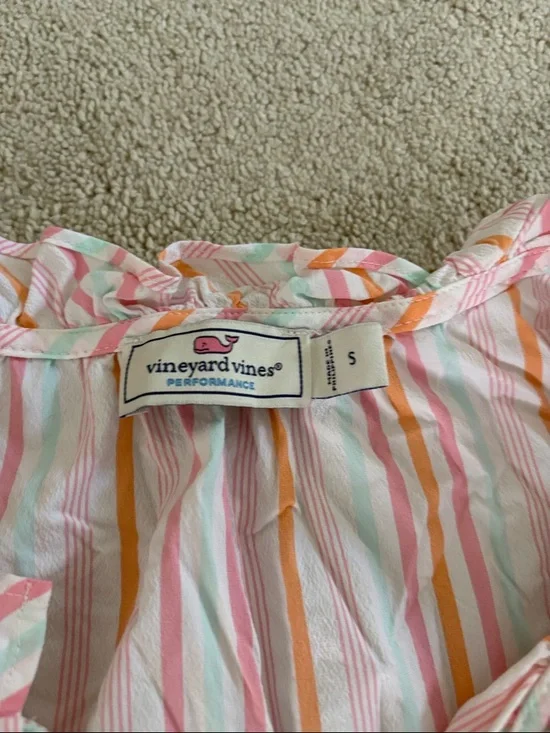 Vineyard Vines Stripe Skirt Performance Set NWOT - Picture 3 of 7